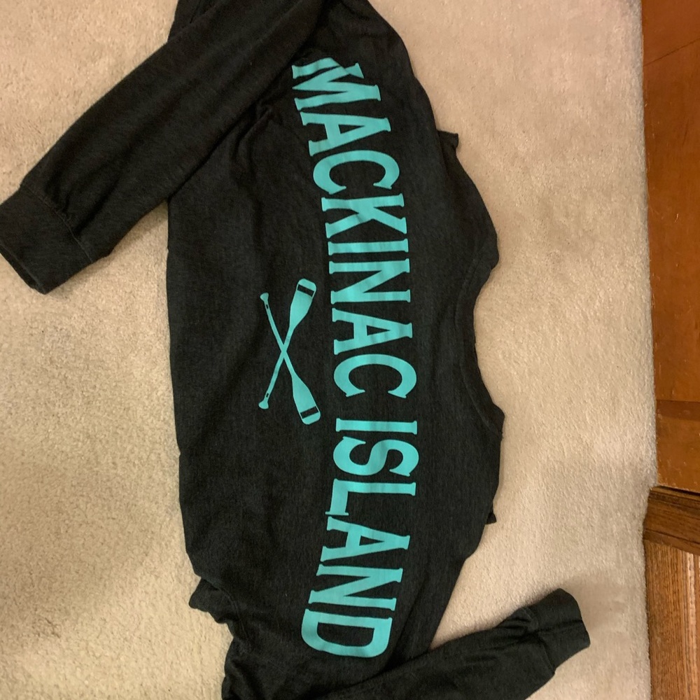 Mackinac Island oversized long sleeve